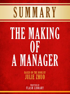 cover image of Summary--The Making of a Manager